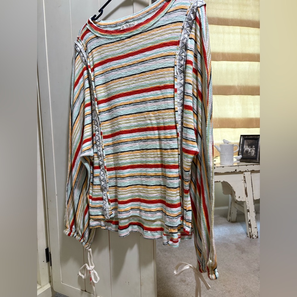 Striped Multicolor Women's Top